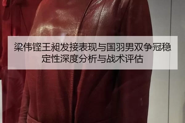 梁伟铿王昶发接表现与国羽男双争冠稳定性深度分析与战术评估